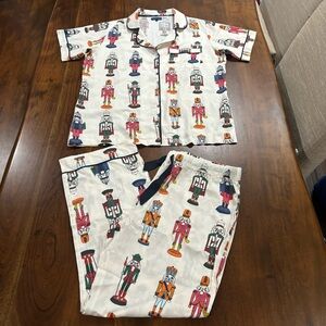 Katie Kime Holiday March Nutcracker Christmas Matching Pajama Pant Set Sz XL